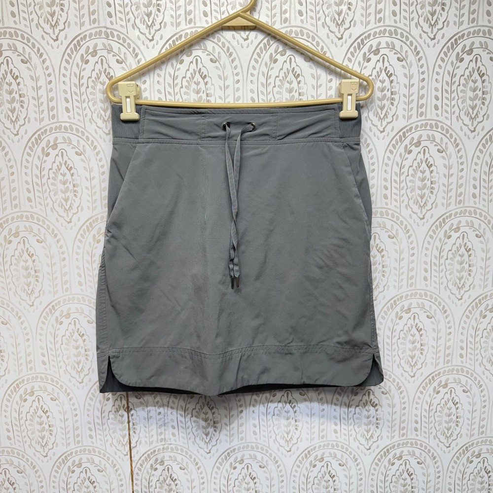 Athleta Gray Drawstring Skort